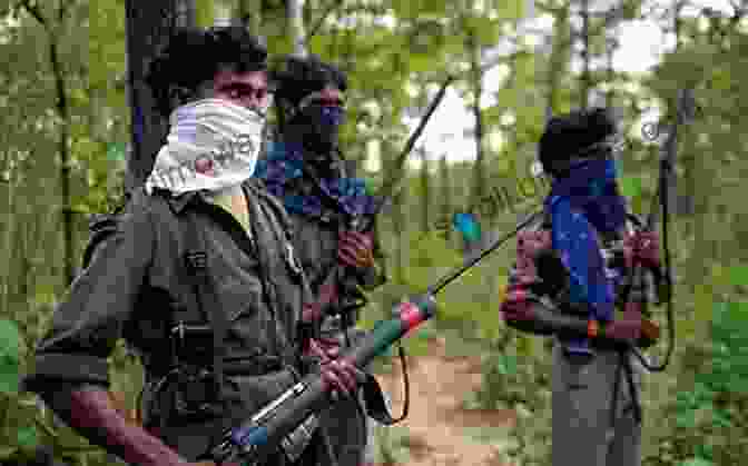 A Group Of Naxalite Rebels Marching Through A Forest. A Year On Fire Mountain: An Occupation Diary