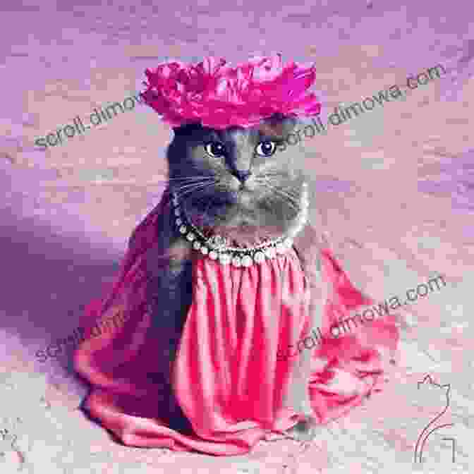 An Adorable Illustration From 'Fashion Kitty' Featuring A Cat Posing In A Glamorous Outfit Fashion Kitty Charise Mericle Harper