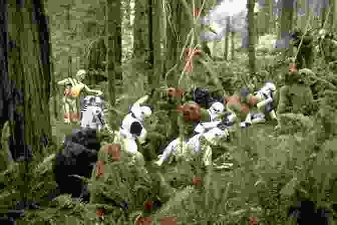 An Ewok And A Stormtrooper Engaged In A Battle In The Forest Of Endor DK Readers L1: Star Wars: Are Ewoks Scared Of Stormtroopers? (DK Readers Level 1)