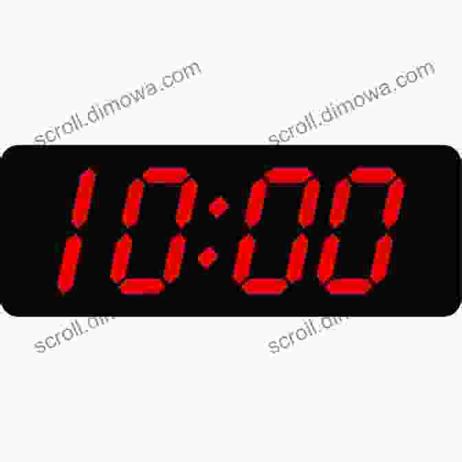 An Image Of A Digital Clock Showing The Time 10:15 AM. Telling The Time Activity For Ages 7 9