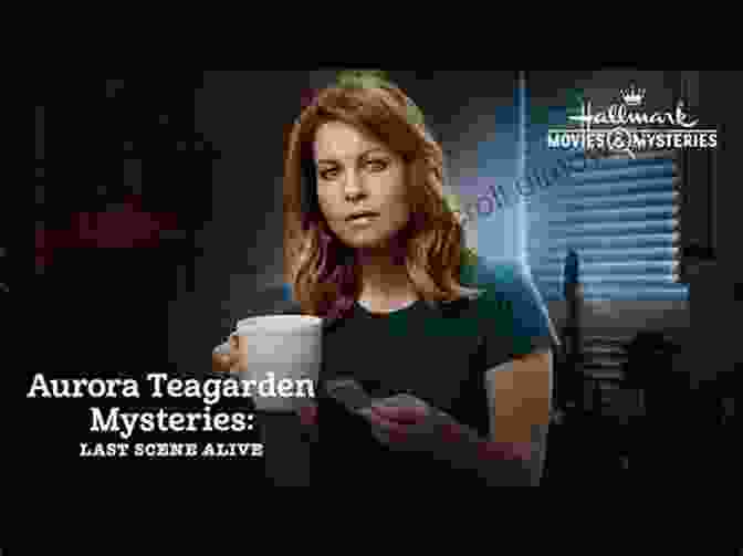 Aurora Teagarden Standing In Front Of A Crime Scene Tape, Looking Determined Last Scene Alive: An Aurora Teagarden Mystery