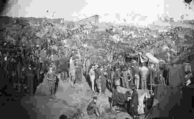 Desperate Union Soldiers Huddled Together At Andersonville Prison, Suffering From Disease And Malnutrition The Horrors Of Andersonville: Life And Death Inside A Civil War Prison (Exceptional Social Studies Titles For Upper Grades)