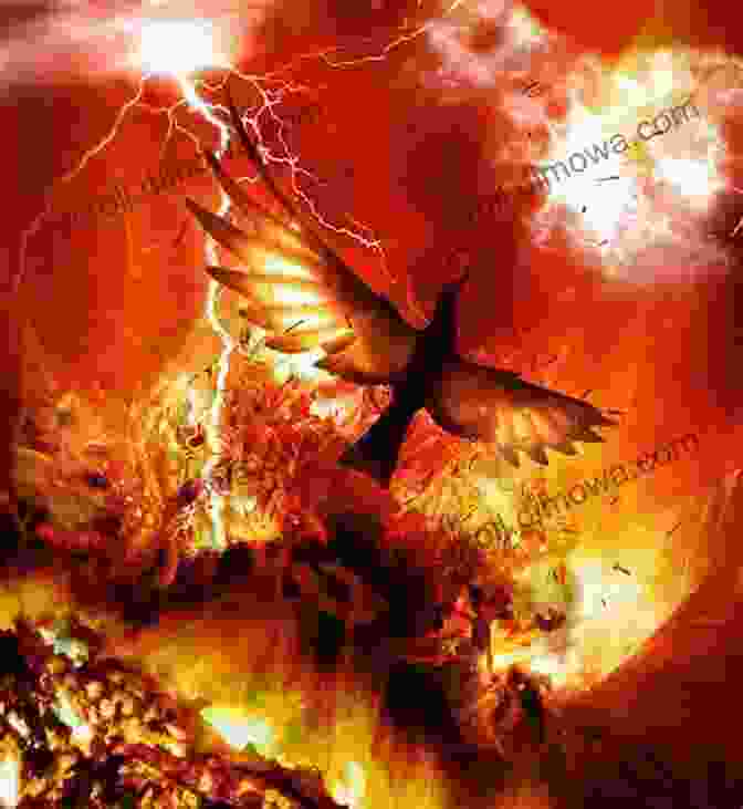 Healed By The Fire Book Cover Showing A Phoenix Rising From Flames Healed By The Fire (Artemis Lupine 3)