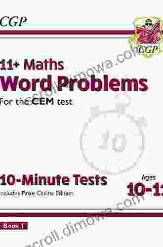 11+ CEM 10 Minute Tests: Maths Word Problems Ages 10 11 1: For The 2024 Tests (CGP 11+ CEM)