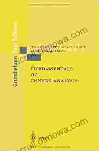 Fundamentals Of Convex Analysis (Grundlehren Text Editions)